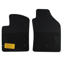 Floor Mat Set - Front (Black) (Rubber Slush)